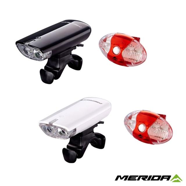 【MERIDA 美利達】高亮度前後燈組(車燈/前燈/後燈/尾燈/照明/單車/自行車)
