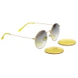 【VEDI VERO】精裝版 太陽眼鏡(共有兩色鏡片+眼鏡鏈)