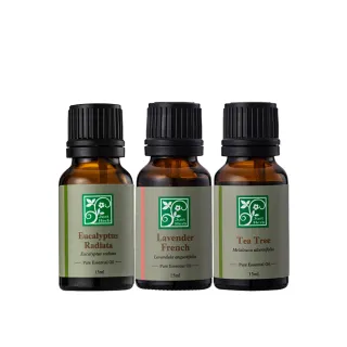 【JustHerb香草集】精選單方精油15ml 任選一入(居家百搭必備單方精油)