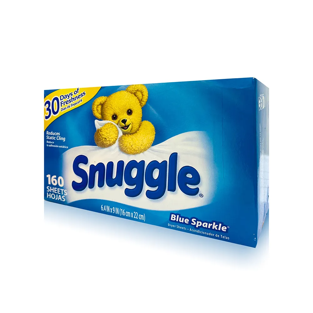【Snuggle】衣物柔軟片 160片