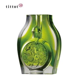 【tittot 琉園】.錦心瓶 故宮 文創(琉璃/禮物/玻璃/水晶/藝術品/擺飾/禮贈/企業/送禮/錦/心/瓶)