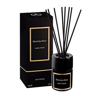 即期品【Mercedes-Benz 賓士】木質與皮革 頂級居家精油擴香組-無酒精 100ml-效期2025.12.01(代理商公司貨)