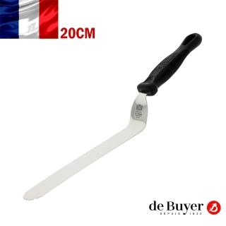 【de Buyer 畢耶】『FKO碳纖握柄系列』不鏽鋼彎角抹刀20cm
