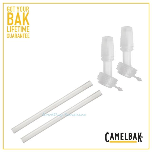 【CAMELBAK】eddy+ 兒童系列 咬嘴吸管組含2咬嘴及2吸管 白(CB2298101000 配件)