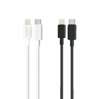 【PQI 勁永】i-Cable Type C to Lightning 100cm蘋果傳輸充電線(PD快充、MFI認證)