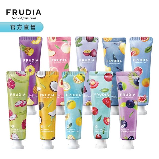 【FRUDIA】文青果社 輕盈保濕護手霜30g(果香保濕護手霜)