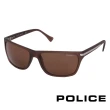 【POLICE】都會時尚太陽眼鏡(咖啡色 POS1802-B36P)