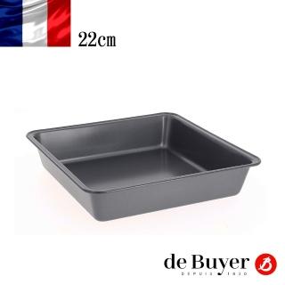 【de Buyer 畢耶】『不沾烘焙系列』正方形烤模22x5cm