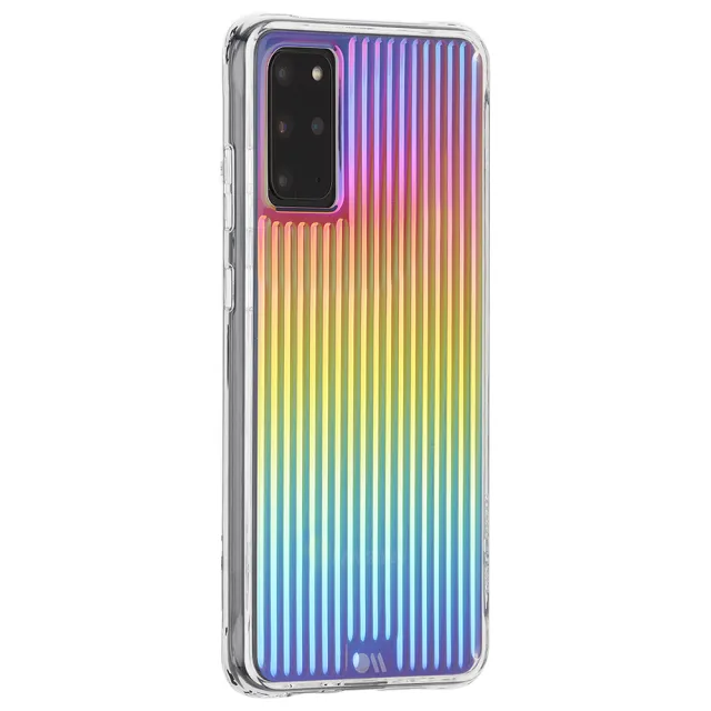 【CASE-MATE】Samsung Galaxy S20+ Tough Groove Iridescent 強悍防摔手機保護殼 - 彩虹波浪