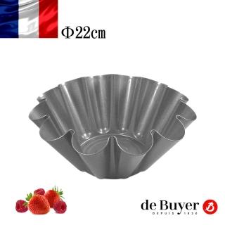 【de Buyer 畢耶】『不沾烘焙系列』布里歐烤模22cm