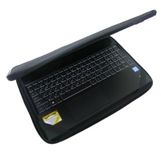 【Ezstick】HP Pavuluon Gaming 15-dk0157TX 15吋S 通用NB保護專案 三合一超值電腦包組(避震包)
