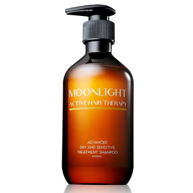 【Moonlight 莯光】進化版滋養柔順洗髮精 400mL(舒緩頭皮 潤澤髮絲)