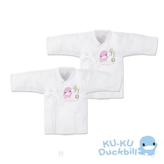 【KU.KU. 酷咕鴨】小森林紗布反手袖肚衣2入(3-6個月適用)