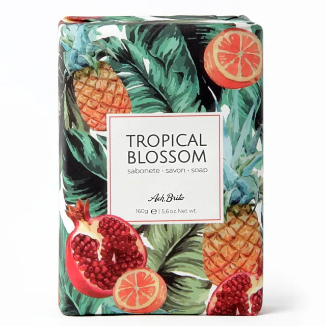 【Ach Brito 艾須•布里托】Tropical Blossom熱帶異國香氛皂-熱情水果160g(★薰衣草、茉莉與佛手柑香氛★)