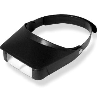【CARSON 卡薾紳】Visor 頭戴式放大鏡 / 物品觀察 老人閱讀 年長長者 輔助視力