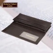 【Roberta Colum】諾貝達專櫃皮夾 進口軟牛皮長夾 長版皮夾(25008-2咖啡色)