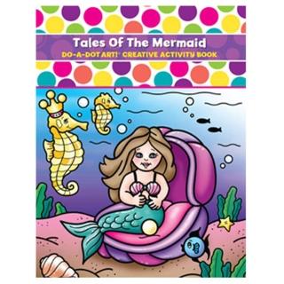 【美國Do A Dot Art!】點點筆專用創意畫冊：美人魚(美國各大幼兒園指定繪畫用具)