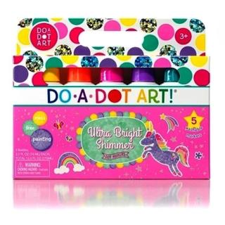 【美國Do A Dot Art!】點點畫筆：5入亮粉鮮果色(美國各大幼兒園指定繪畫用具)