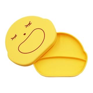 【FARANDOLE】安全無毒矽膠盒(笑臉-黃)