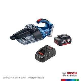 【BOSCH 博世】18V鋰電雙渦流吸塵器套裝組 GAS 18V-1 4.0Ah