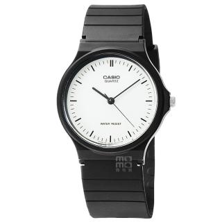 【CASIO 卡西歐】卡西歐薄型中性石英錶-白麵(MQ-24-7E)
