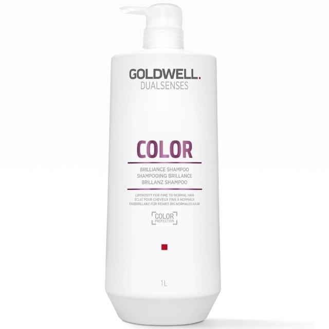 【GOLDWELL 歌薇】光感洗髮精1000ml-染後受損髮質適用(平輸商品)