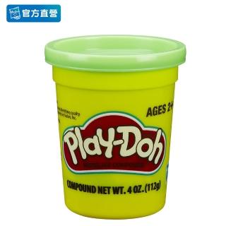 【PLAYDOH 培樂多】黏土補充罐系列-單罐無毒黏土4oz-草綠色 B6756(小麥黏土/幼兒學習玩具/觸覺認知玩具)