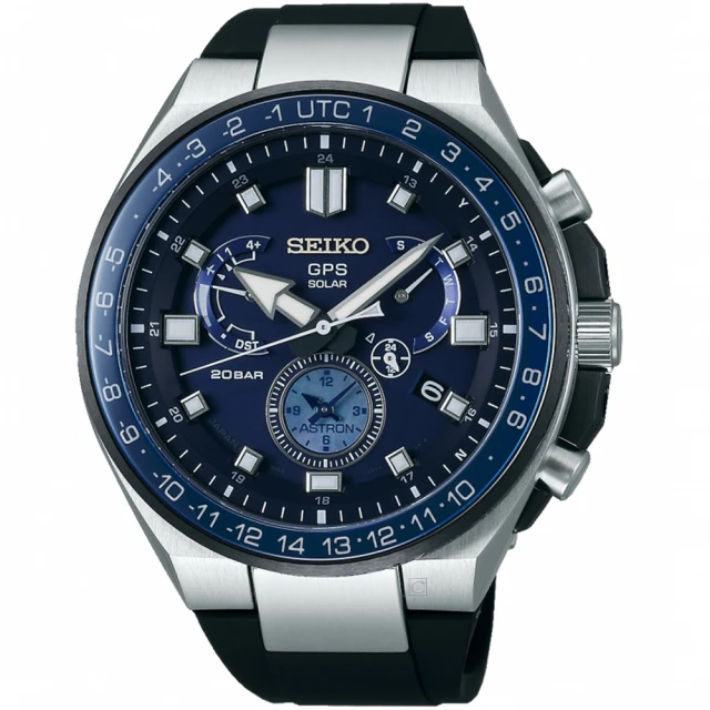 【SEIKO 精工】ASTRON GPS太陽能鈦金屬手錶(8X53-0BB0B SSE167J1)