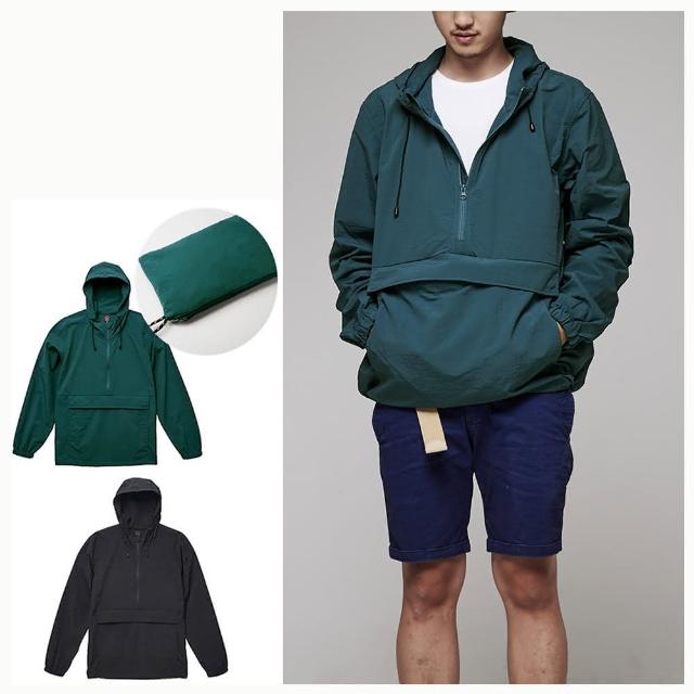 【United Athle】日系機能可收納口袋連帽風衣 oversize 防撥水 連帽外套 