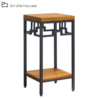 【柏蒂家居】奈登工業風方型花架/玄關桌/置物收納架