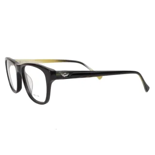 【POLICE】義大利經典設計師款光學眼鏡(黑/綠 POV1867-0700)