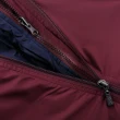 【ROBERTA 諾貝達】秋冬必備 可拆二件式背心夾克外套(暗紅)