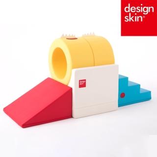 【韓國design skin】遊戲隧道溜滑梯運動組 基本款(隧道+底座+樓梯+滑梯)
