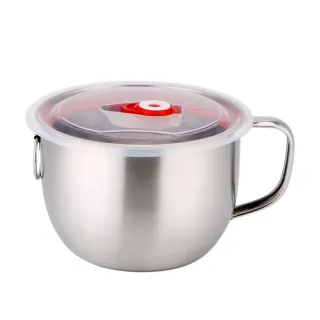 【CS22】304不銹鋼大容量湯麵碗1300ML(泡麵碗/瓦斯爐 電磁爐可用)