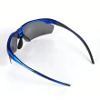 【Z-POLS】新一代TR彈性輕量材質搭載100%Polarized頂級偏光運動眼鏡(寶藍款)