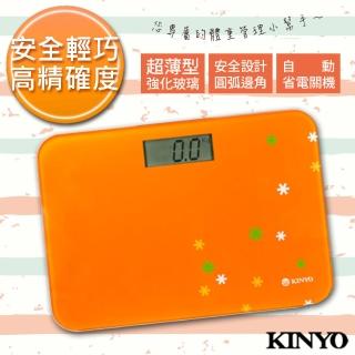 【KINYO】Mini style 電子體重計輕鬆一下(DS-6581)