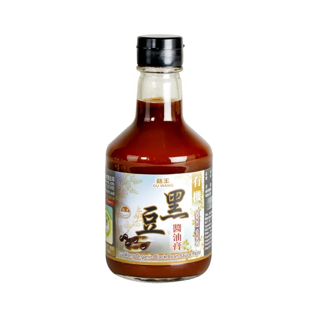 【菇王】有機黑豆醬油膏300ml(全素)