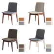 【RICHOME】和風尊貴實木餐椅/休閒椅/木椅(4色)