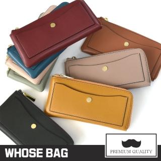 【WHOSE BAG】OPHELIA輕便簡約極輕量化女長夾 NO.WB018(女皮夾)