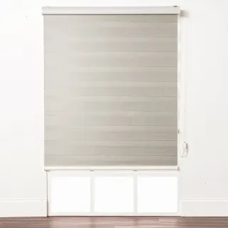 【特力屋】韓國可調光遮光捲簾 米色 165x185cm