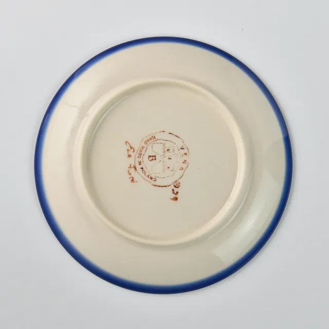 【波蘭陶】Vena  點心盤 陶瓷盤 水果盤 沙拉盤 餐盤 16cm 波蘭手工製(初春遊樂園系列)