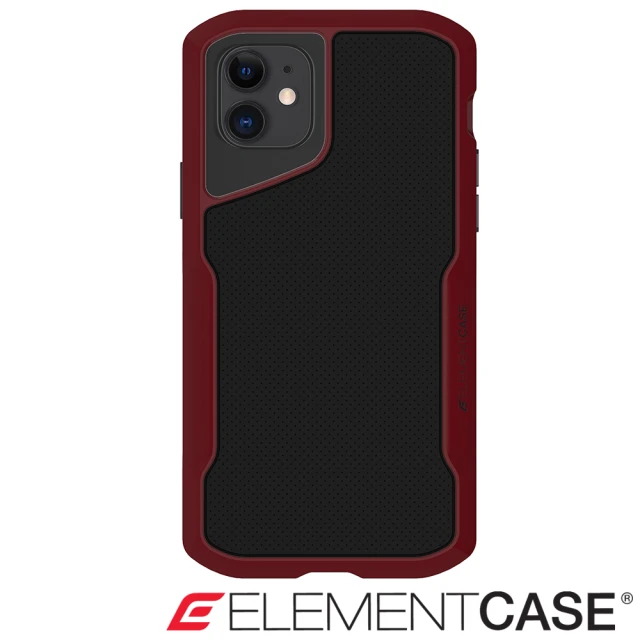 Element Case iPhone 11 Shadow(流線手感軍規殼 - 紅黑)