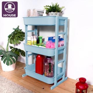 【HOUSE 好室喵】多功能組合式層架 三層(多色可選 臺灣製造)