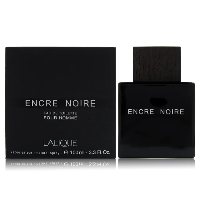 【LALIQUE 萊儷】Encre Noire 黑澤男性淡香水100ml