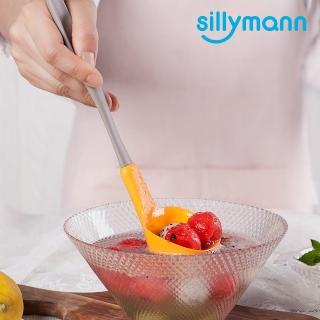 【韓國sillymann】100%鉑金矽膠長柄湯勺-小(鉑金矽膠可進洗碗機高溫清潔及沸水消毒)