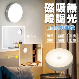 【ROYAL LIFE】磁吸無段調光LED感應燈