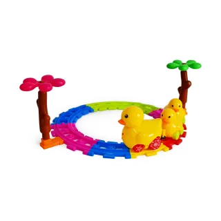 【Playful Toys 頑玩具】小鴨電動軌道車