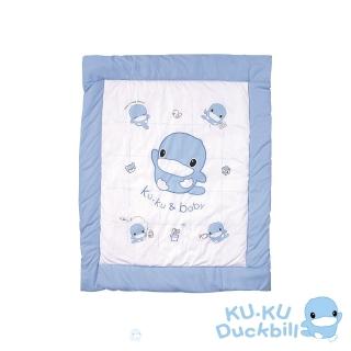 【KU.KU. 酷咕鴨】歡樂嬰兒涼被(藍/粉)
