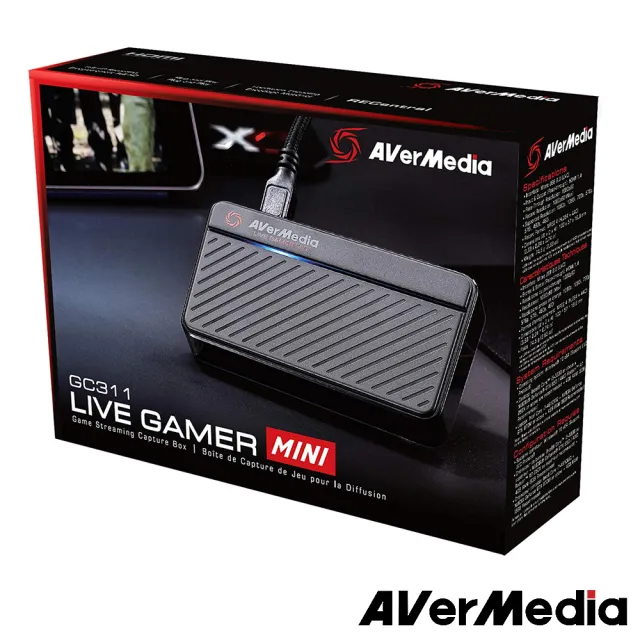 【AVerMedia 圓剛】GC311 圓剛LGMini 實況擷取盒