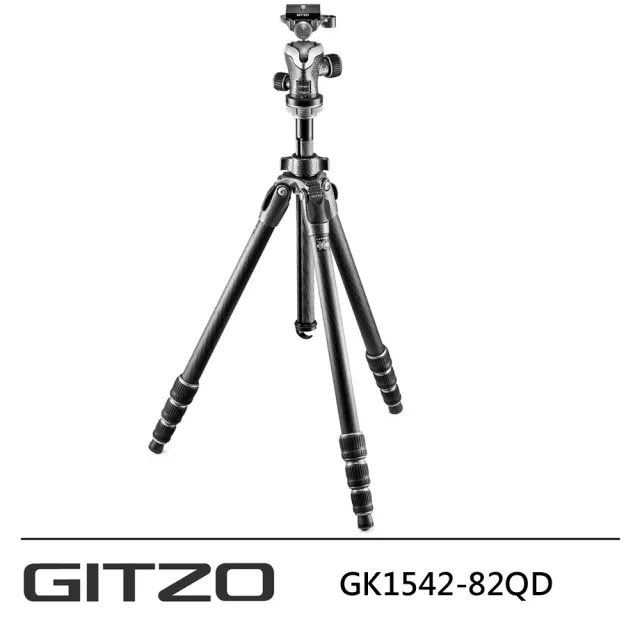 【GITZO】GK1542-82QD Mountaineer 碳纖維1號4節三腳架球型雲台組